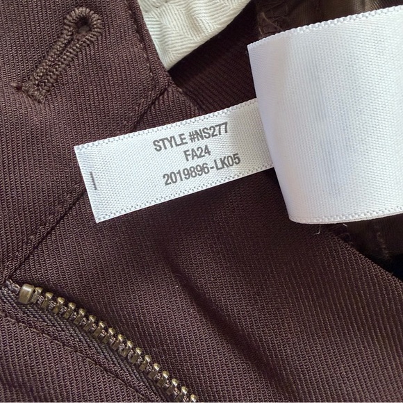 Madewell The Harlow Superwide-Leg Trousers Dark Carob Chocolate Brown size 2 - Picture 9 of 14